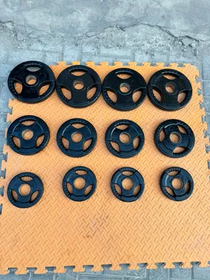 Full Set Olympic Weights   4 pices 5 kg  4 pices 2.5 kg  4 pices  1.25 kg
