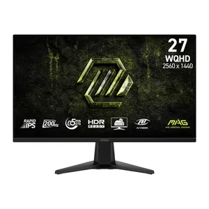 شاشة Msi 2k 200htz حجم 27 انش متوفرة باقل سعر في السوق،ومتوفر كميات واسعار خاصه للجمله،مع توصيل مجان