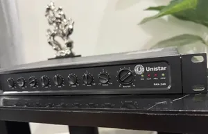 جهاز مضخم صوتي يوني ستار PAX-240 مستخدم نضيف