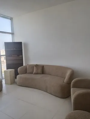 طقم كنب كامل ومكتبة للبيع من mk kabbani