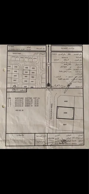 ارض سكنية المعبيله الثامنة