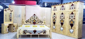 غرف نوم خشب سويدي 6فتحات