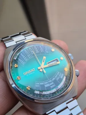Orient collage perpetual calendar Automatic rare model excellent condition