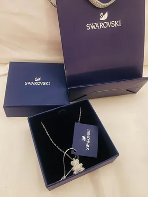 SWAROVSKI TEDDY BEAR NECKLACE