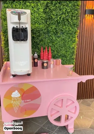Ice cream machine & trolley machine