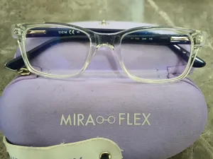 [Negotiable] Mira Flex Clear Frame Reading Glasses with Case
