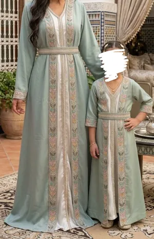 لبسة انيقة و جميلة للأم و البنت
