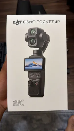 DJI Osmo Pocket 4P (Pro) Dual - Lens VIog Creator Combo - Cinematic 4K Pocket Gimbal  Camera