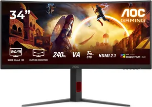 AOC Gaming Monitor CU34G4Z 34 WQHD 240Hz