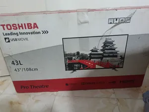 شاشه توشيبا 43بوصه جديده
