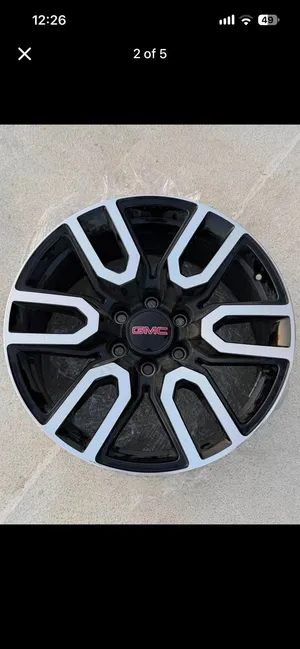 GMC sierra 2023 original rims no scratch no paint no fixing 4 rims original