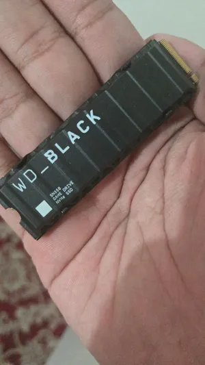 WD M.2 2TB هاردسك داخلي للسوني او البي سي مع موزع حرارة مركب من المصنع