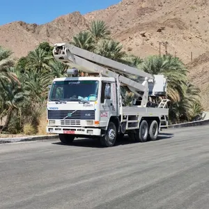 Volvo manlift bucket trucks