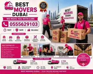Movers packers Service in Dubai! Flat, Villa & Office shifting. 1-Ton & 3-Ton Pickups availa