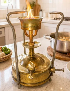 بابور كاز نحاس الاصلي الحجم الكبير صناعه مصريه بوابير الكاز النحاس الاصليه