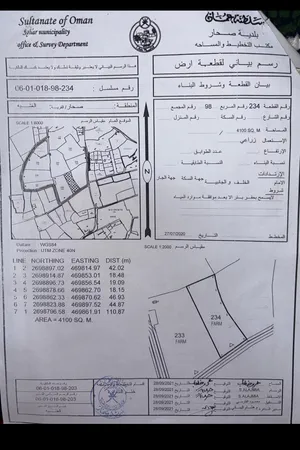 Farm Land for Sale in Al Batinah Sohar