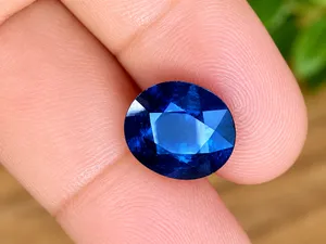 blue sapphire gemstone original ذفیر نیلم neelam gemstone