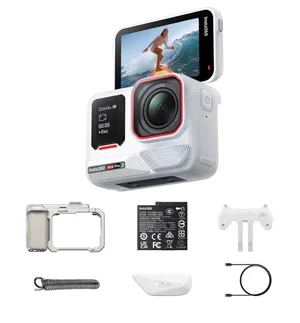 Insta360 Ace Pro 2 action camera - Xplorer Bundle White Limited Edition - New Condition,Barely used.