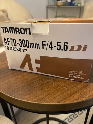 � للبيع عدسة Tamron 70-300mm نيكون – حالة ممتازة
