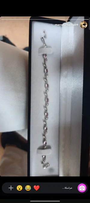 اسواره فضه جميله جدا جدا عيار 925 و من مكان مشهور