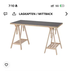 Table from ikea for sale and it used very very light but the top are wood