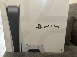 بحالة ممتازة جداPlaystation 5 fat disc for sale used
