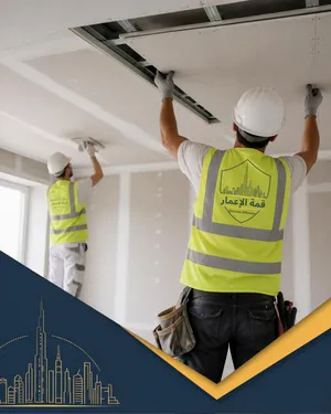 تنفيذ أعمال تشطيبات والاكساء - أعمال فنية