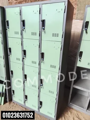 لوكر معدن صاج محمل مستورد _ دولاب _ وحدات تخزين _ دهان اليكتروستاتيك _ locker