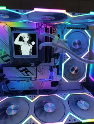 MB GIGABYTE B850M AORUS ELITE ICE AM5 DDR5 Wi-Fi 6 AMD RyzenTM 7 7800X3D Samsung 980 PRO 500GB hynix
