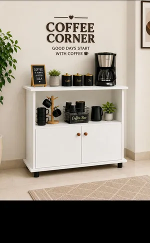 Coffee Corner فاخر بتصميم مودرن مناسب للمكاتب والاستراحات و . والمنازل