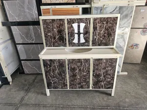 سنك وملحق قطعتين