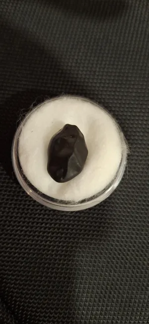 Rare Small Meteorite – Unique Shape & Unbroken Natural Specimen