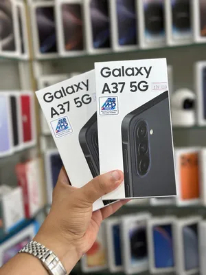 عرض خااص : Samsung A37 5G 256gb - جديد - مع ضمان وكيل عمان MHD ضمان سنة بأقل سعر من دكتور فون