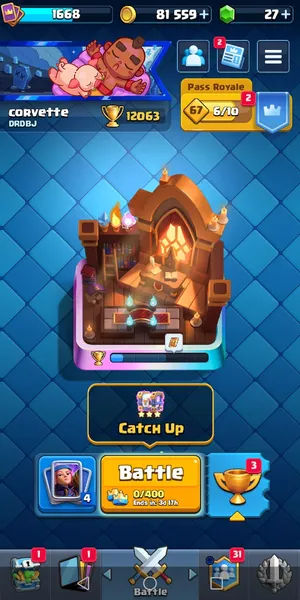 Clash Royale account for sale 12k all characters