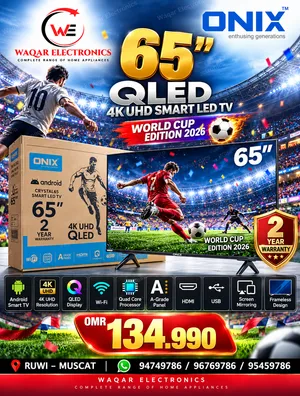 Onix 65 4K Ultra HD Smart LED TV (CRYSTAL 65)