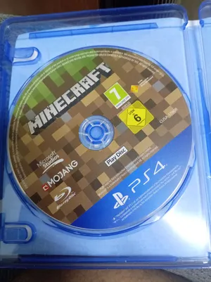 سيديات ps4 ماين كرفت و كود بسعر نار