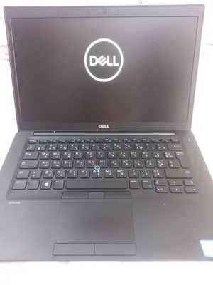 الجيل السابع. dell . المعالج كور اي 5 الجيل السابع . الهارد 256 ssd الرام 8