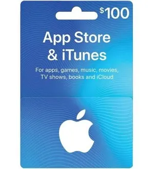 بطاقات ايتونز 100$