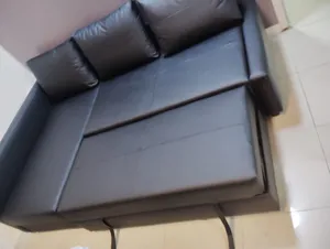 sofa bed under storage