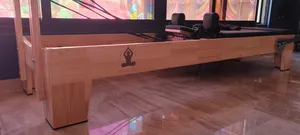 جهاز ريفورمر بيلاتس خشبي احترافي جديد