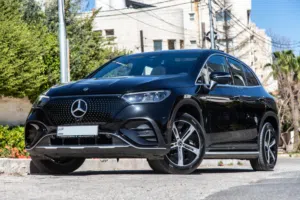 Mercedes EQE500 Suv 2024 4matic السيارة مميزة جدا و قطعت مسافة 9,000 كيلو متر فقط