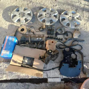 قطع الغيار شيفروليه كروز الدار/اوبترا + محرك النص الوطي + فرشيلة و مزطوري يمين جدد لي شفرليت سونك