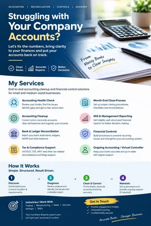 Struggling with your company accounts?