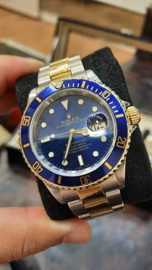 Rolex Submariner Date blue رولكس صبمارينر ديت ( 2000 40mm)