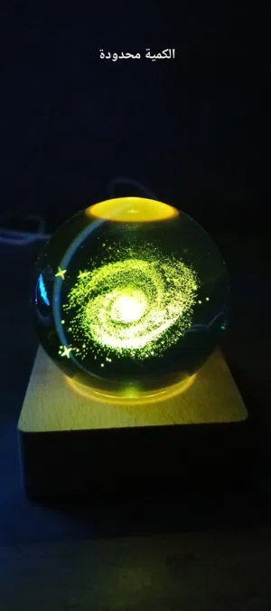 ديكور كورة بلورية