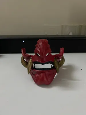 Samurai Oni Controller Stand (Hand-Painted 3D Print)