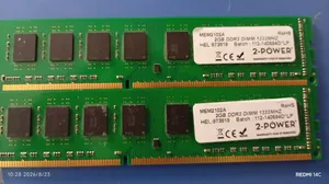 السلام عليكم موجود رامات DDR3 4GB حالة ممتازة جدا