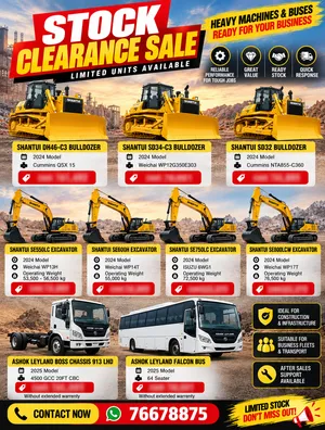 stock clearance sale .contact direct for price.