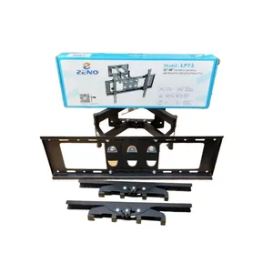TV Full Motion Bracket ZENO 32′′-80′′ – LP72 قاعدة شاشه حائطيه ثقيل
