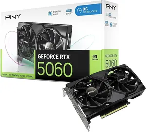 كرت شاشه جيمنج نفيديا جيفورس NVIDIA GEFORCE RTX 5060 8GB GDDR7 1080P FULL HD 2X FANS GAMING GPU